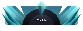 Music Panel from Diamond Panels Theme.