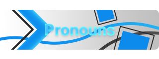 Pronouns Panel from Flow Panels Theme.